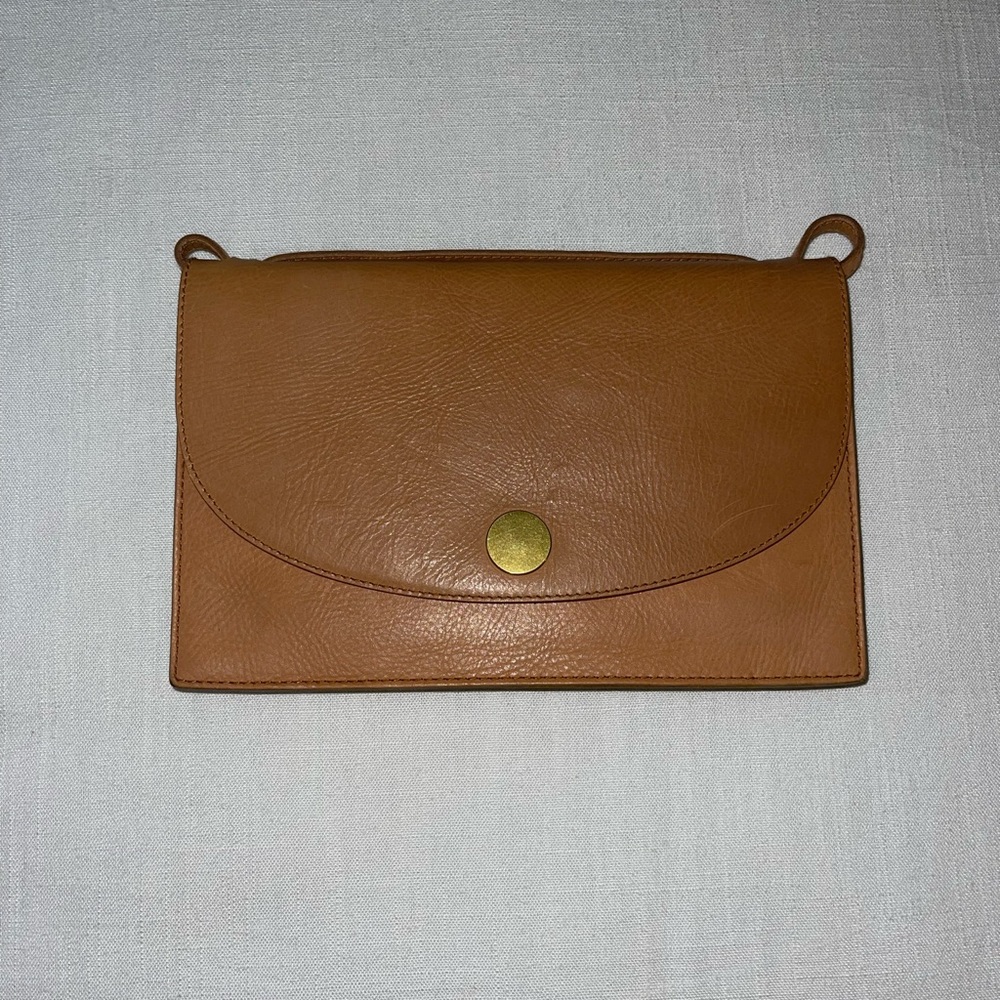 Madewell cognac/multi colored cross body